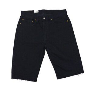Levi's Men's W34 Black Distressed Denim Shorts, NWT.